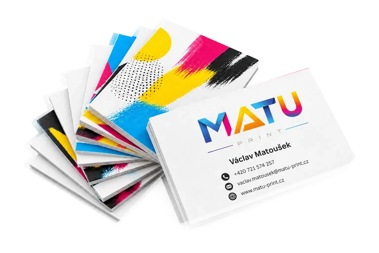 Vizitky – produktový obrázek MATU PRINT